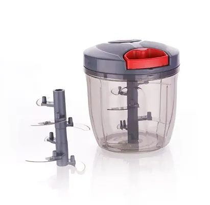 Convenient 6-Blade Vegetable Chopper - 1000ml Capacity