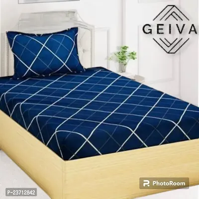 BMS @ Elastic fitted bedsheet with 1 pillow cover