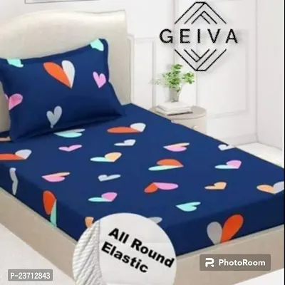 BMS @ Elastic fitted bedsheet with 1 pillow cover