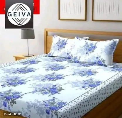 MNU Double Elastic fitted bedsheet with 2 pillow cover