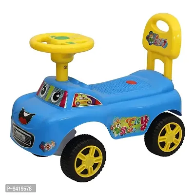 MADE IN INDIA BEST QUALITY CITY RIDER RIDE ON TOY CAR. BABY CAN SIT AND RIDE THIS WITH THEIR FEET. ONLY FOR 1 TO 2 YEAR KIDS. ITS SMALL CAR FOR PLAY INDOR-thumb0