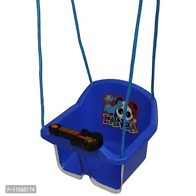 MADE IN INDIA BABY JHULA/ SWING WITH GUITAR MUSIC FOR 6 MONTH ABOVE KIDS. BEST QUALITY JHULA WITH HIGH QUALITY ROPE.-thumb2