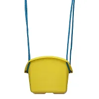 MADE IN INDIA BABY JHULA/ SWING WITH GUITAR MUSIC FOR 6 MONTH ABOVE KIDS. BEST QUALITY JHULA WITH HIGH QUALITY ROPE. YELLOW-thumb3