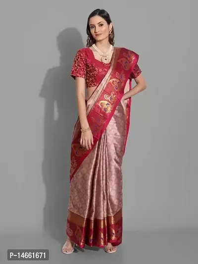 Classic Saree with Blouse piece for women-thumb0