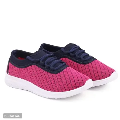 Fancy Mesh Sport Shoes For Women-thumb0