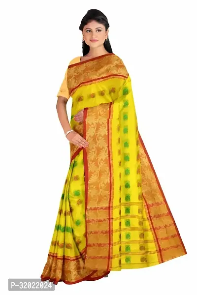 Stylish Cotton Saree without Blouse Piece