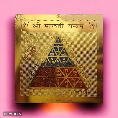 Govrti 24K Gold Plated Yantra