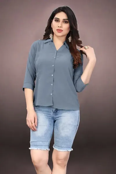 Elegant Blend Shirt For Women