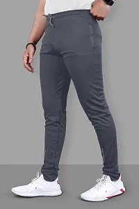 Men's Solid Lycra Full Elastic Jogger Track Pant-thumb4