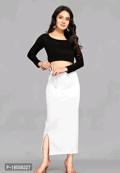 White Saree Shapewear 