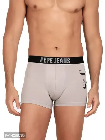 Pepe Jeans Innerwear Men's Printed Cotton Trunks-thumb0