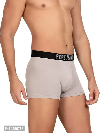 Pepe Jeans Innerwear Men's Printed Cotton Trunks-thumb2