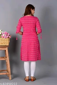 Women Stylish Cotton Printed Kurta-thumb2