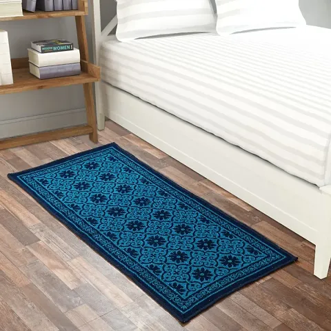 Runner Carpet For Bedroom, Washroom, Kitchen, Office, Puja Room, 66cm x 132cm, Reversible