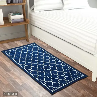 Runner Carpet For Bedroom, Washroom, Kitchen, Office, Puja Room, 66cm x 132cm, Reversible-thumb0