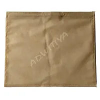 ADWITIYA - Set of 12 Pcs Plain Single Nonwoven Saree Cover - Beige-thumb3