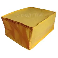 Set of 3 - Plain Large Nonwoven Saree Cover - Yellow-thumb2
