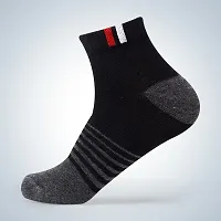 Unisex Socks Pack Of 5 Black-thumb1