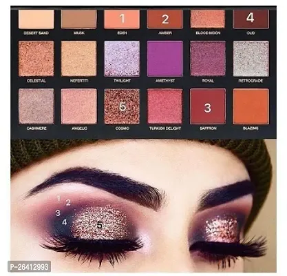 Tilkor Color Icon 18 Colors Rose Gold Remastered Beauty Eyeshadow 18 G-thumb2