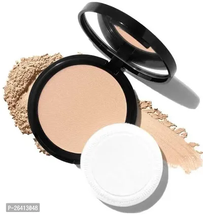 Tilkor Weightless Stay Matte Powder Oil Control Evens Out Complexion Compact -Matt Natural, 10 G