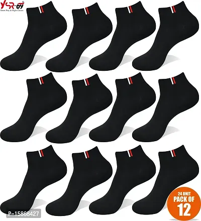 Unisex Socks Pack Of 12 Multicoloured