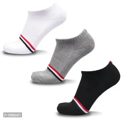 Comfortable Men And Women Multicoloured Socks Pack Of 3