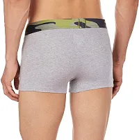 Stylish Multicoloured Cotton Blend Solid Trunks For Men Pack Of 4-thumb1