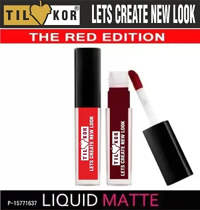 Non Transfer Waterproof Longlast Sensational Liquid Matte Mini Lipstick