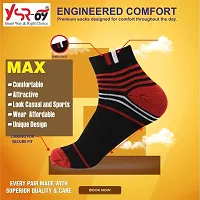 Comfortable Men And Women Socks Pack Of 12 Multicoloured-thumb3