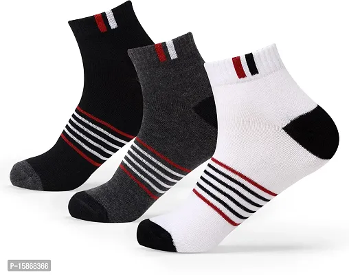 Comfortable Men And Women Socks Pack Of 3 Multicoloured-thumb2