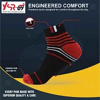 Comfortable Men And Women Socks Pack Of 3 Multicoloured-thumb1