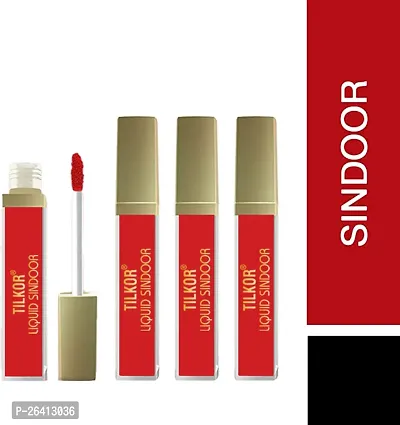 Tilkor Long Lasting Waterproof Makeup Sindoor- Pack Of 4