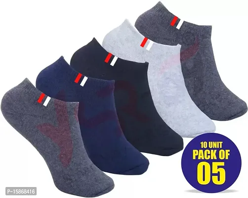 Unisex Socks Pack Of 5 Multicoloured-thumb0