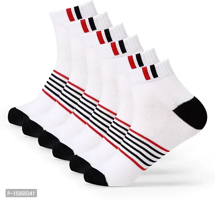 Comfortable Men And Women Socks Pack Of 3 White-thumb0
