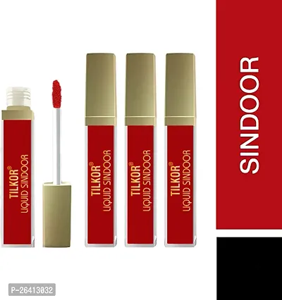 Tilkor Long Lasting Waterproof Makeup Sindoor- Pack Of 4