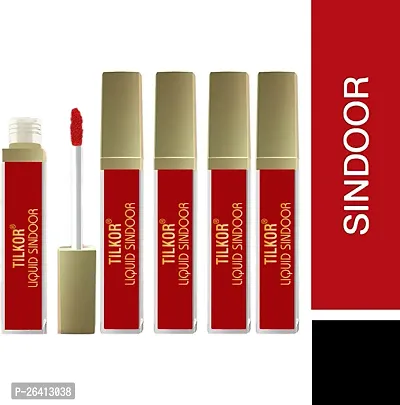 Tilkor Long Lasting Waterproof Makeup Sindoor- Pack Of 5-thumb0