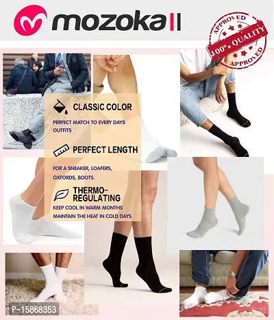 Comfortable Men And Women Multicoloured Socks Pack Of 9-thumb3
