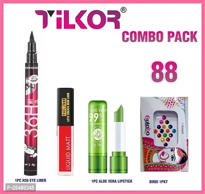 Tilkor Cosmetic Combo Set For Women Makeup- Set Of 4