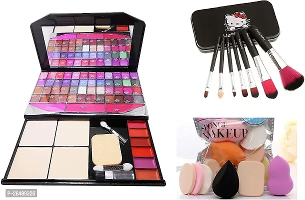 Tilkor Makeup Kit And Hello Kitty Makeup Brushes And Me Now Makeup Sponges