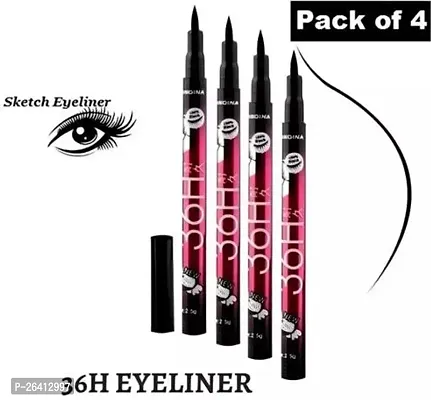 Tilkor 36H Waterproof Eyeliner Pack Of 4