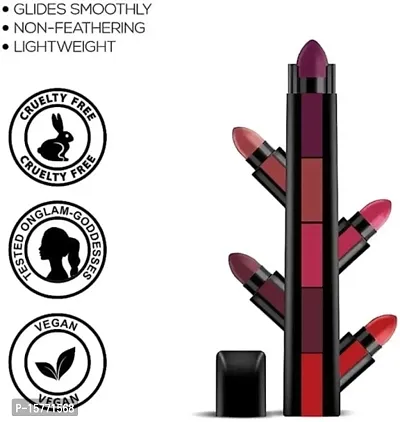 5 In 1 Lipstick For Women-thumb0
