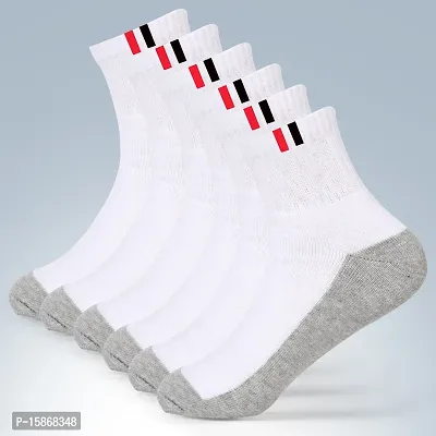 Comfortable Men And Women Socks Pack Of 3 White