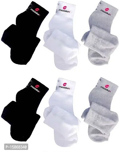 Comfortable Men And Women Multicoloured Socks Pack Of 6