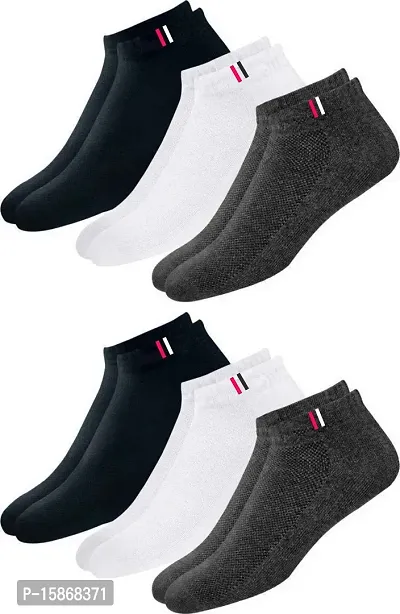 Unisex Socks Pack Of 6 Multicoloured-thumb0