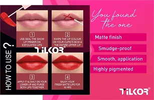 Tilkor Lazy Lip Shape Lipstick -Combo Color, 30 G, Pack Of 2-thumb1