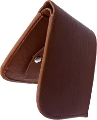 Brown Curve Wallet For Men-thumb1