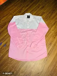 Multicoloured Cotton Blend Colourblocked Casual Shirts For Men-thumb1