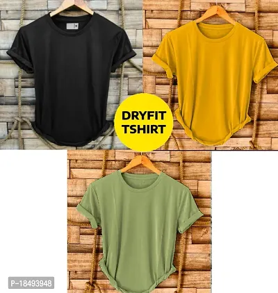 Combo of 3 dryfit t-shirt for men
