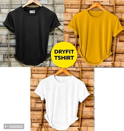 Combo of 3 dryfit t-shirt for men