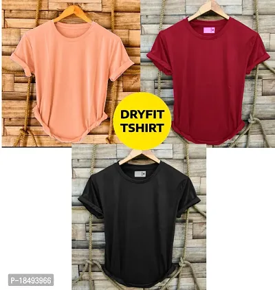 Combo of 3 dryfit t-shirt for men